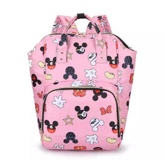 Pañalera Morral Mickey Mouse Rosa