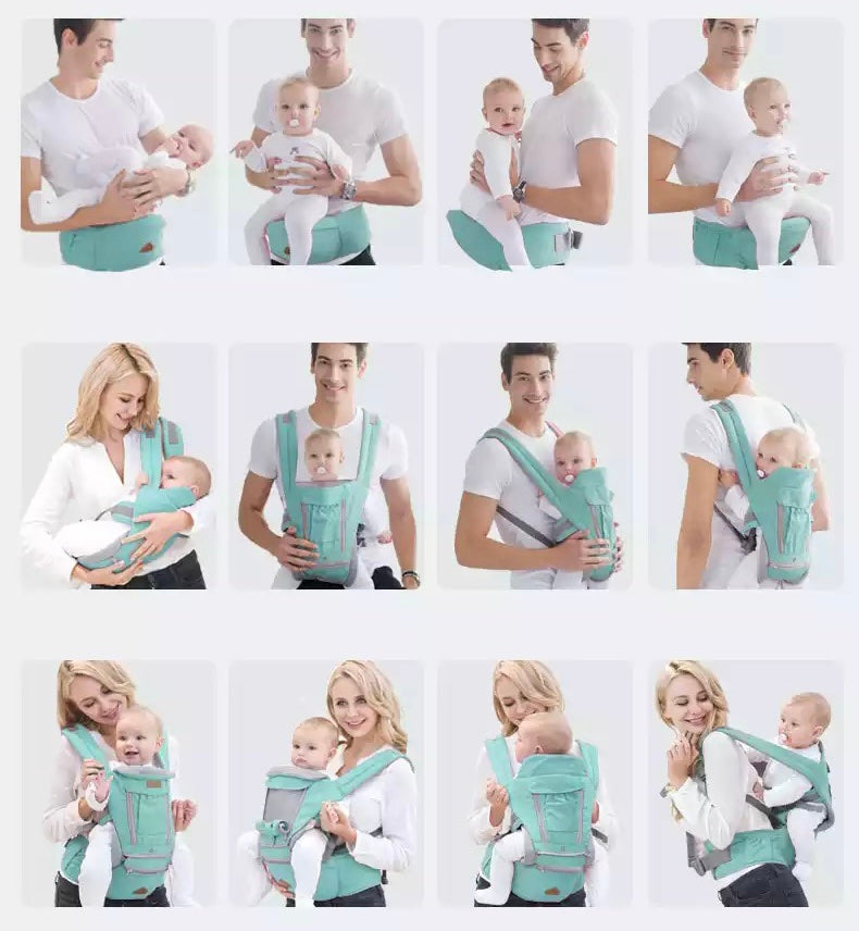 Cargador Para Bebé Multifuncional Unicolor Aiebao Usos