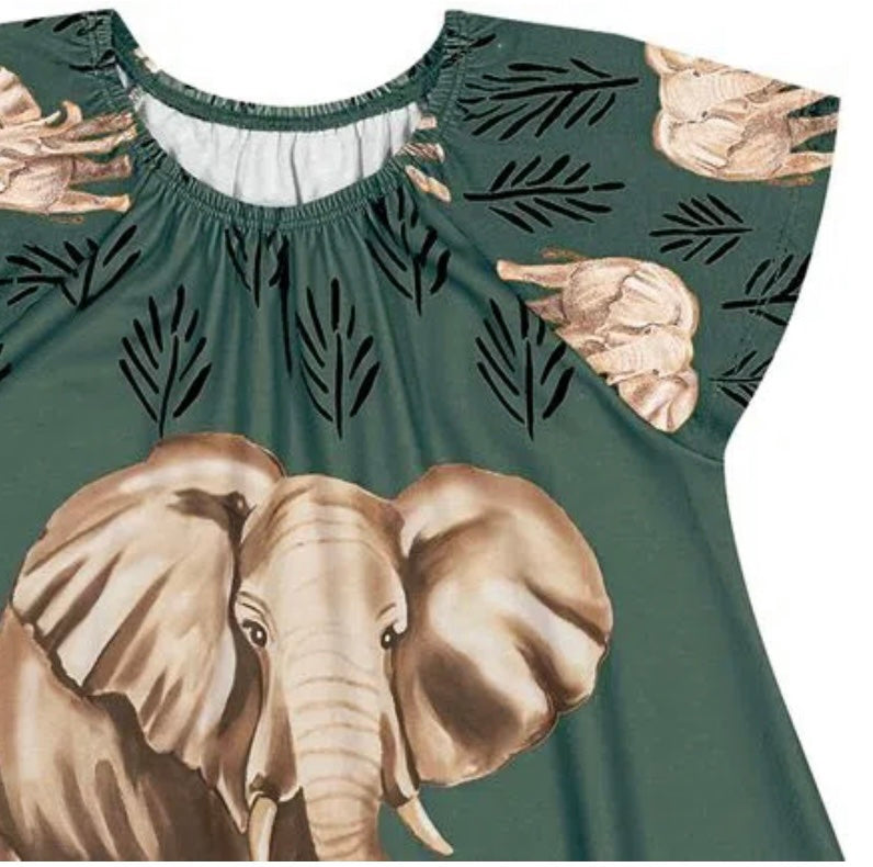 Vestido Infantil Elefantitos MILON