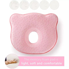 Almohada Para Bebé Ortopédica De Aloe Osito Foam