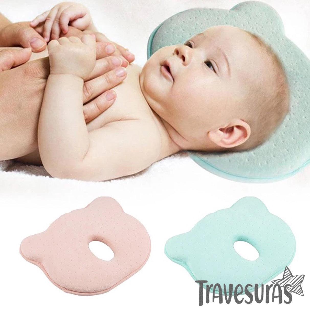 Almohada Para Bebé Ortopédica De Aloe Osito Travesuras Infantiles