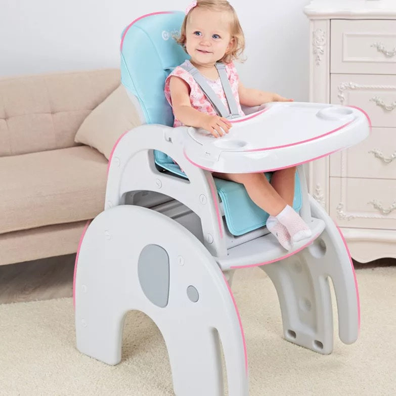 Comedor Para Bebé 2 En 1 Elefante Gris Maxibaby Niña