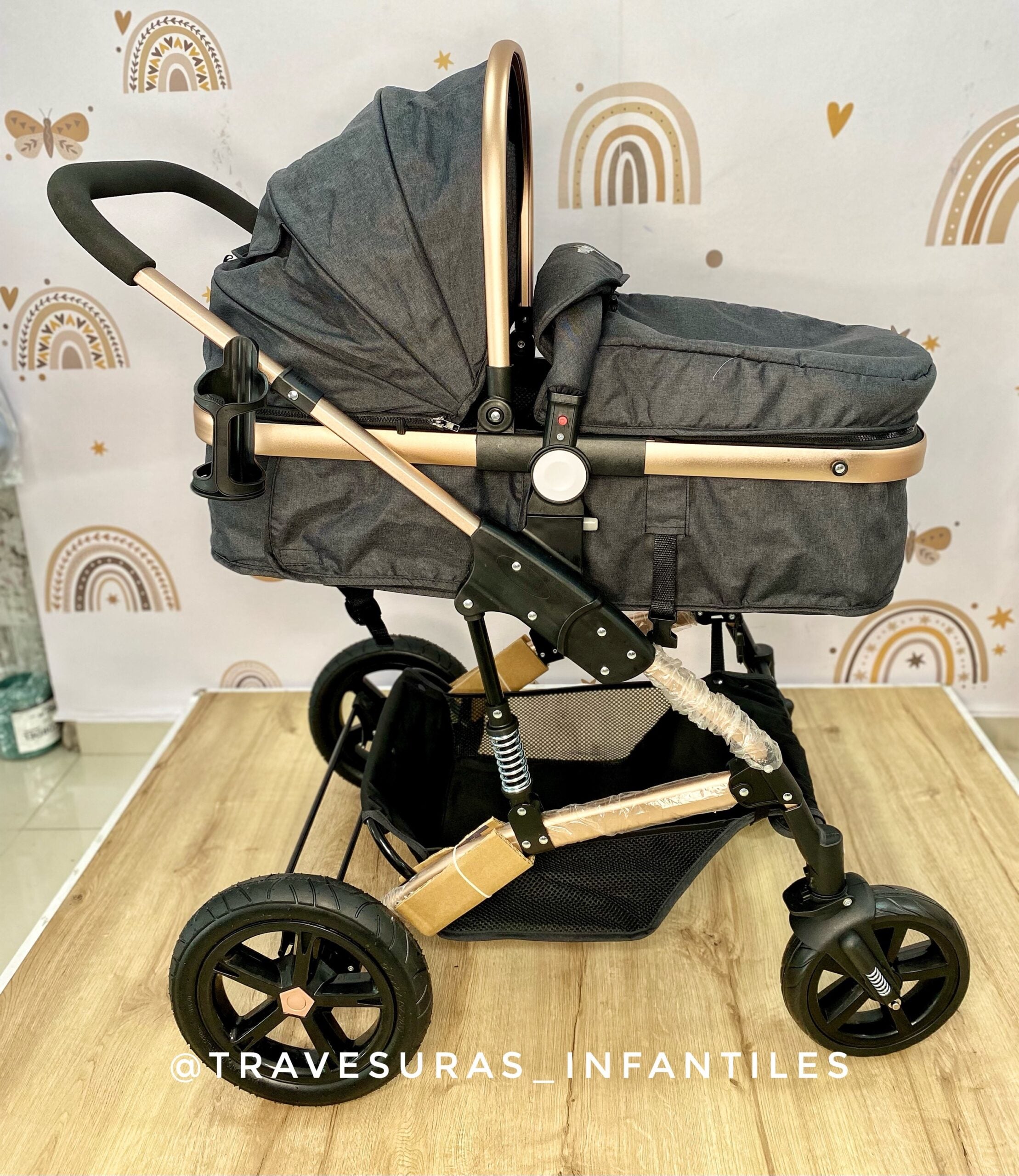 Coche Moisés Milano Gris Oscuro Maxibaby Uso