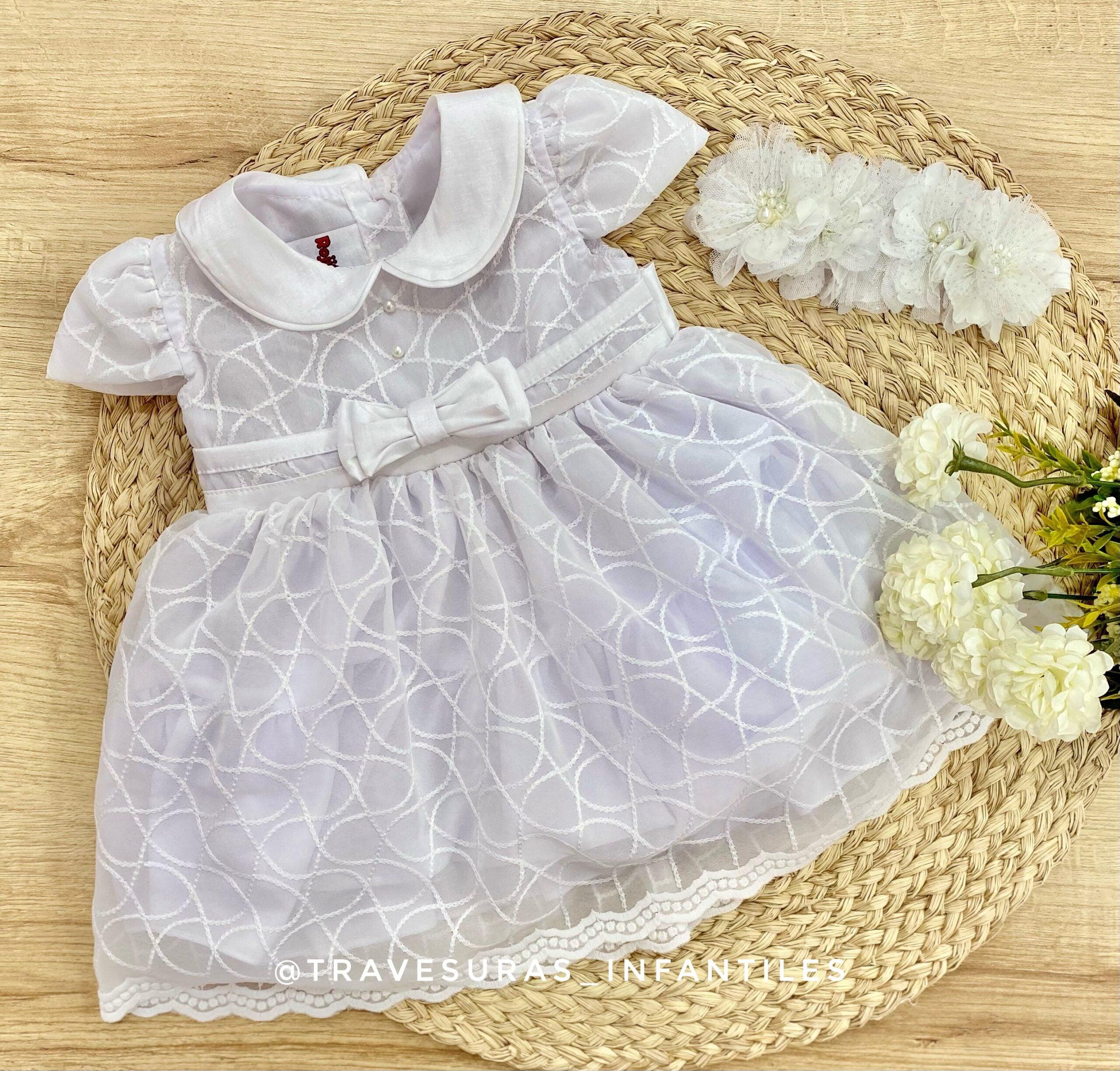 Vestido Baby White Travesuras Infantiles