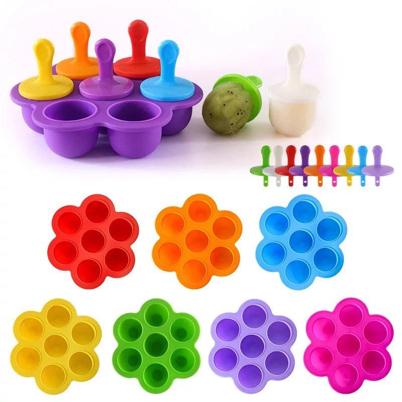 Molde Para Helados Silicona Baby
