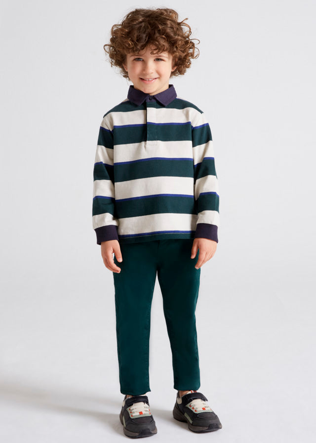 Pantalón Slim Fit Verde Niño MAYORAL