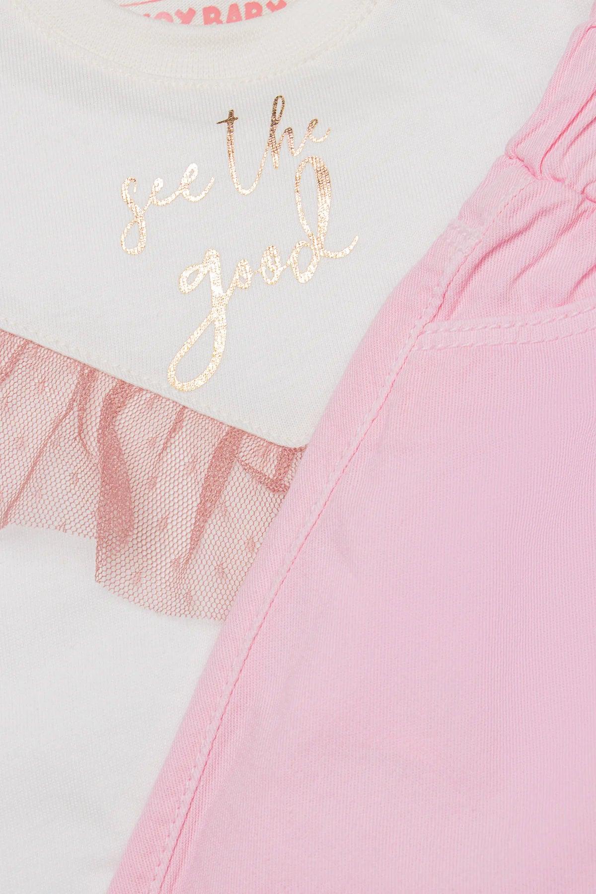 Conjunto See The Good con Pantalón y Tirantes – Detalles