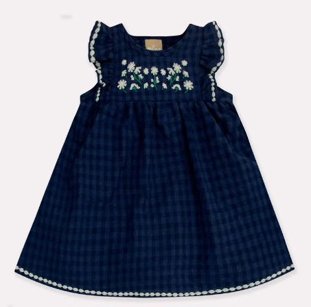 Vestido Margaritas Navy MILON